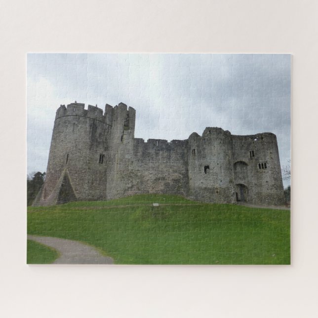 Puzzle Chepstow Castle Wales (Horizontal)