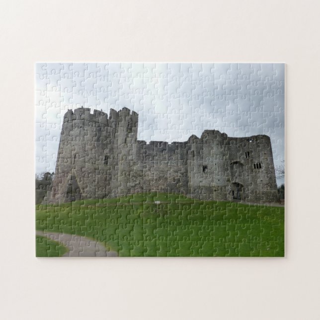 Puzzle Chepstow Castle Wales (Horizontal)