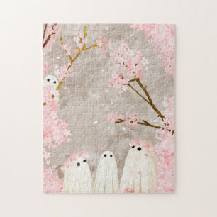 Puzzle Cherry Blossom Ghosts