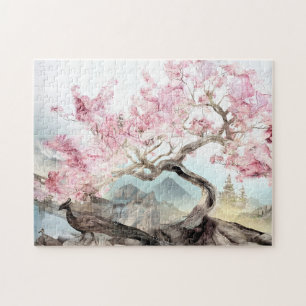 Puzzle Cherry Blossom Serenade