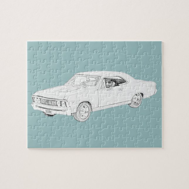 Puzzle Chevelle De 1967 (Horizontal)
