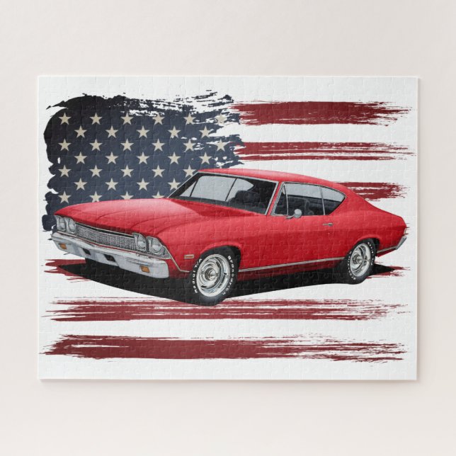 Puzzle Chevelle estadounidense (Horizontal)