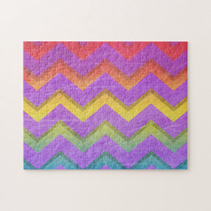 Puzzle Chevron arcoiris de Shirley Taylor