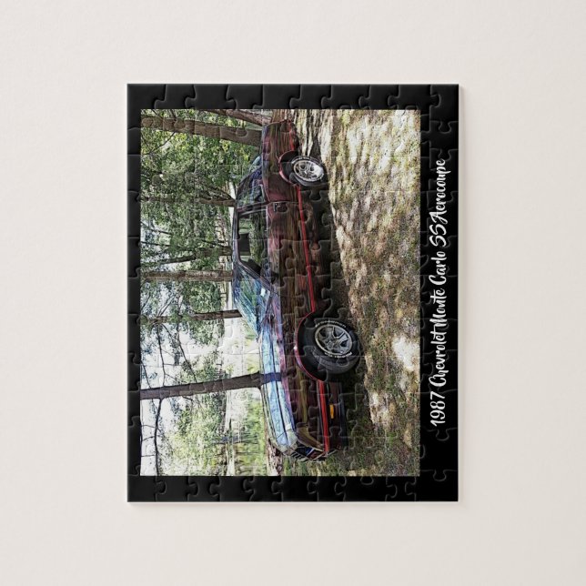 Puzzle Chevy Monte Carlo SS Aerocoupe Poster (Vertical)