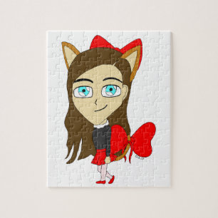 Puzzle chibi catgirl