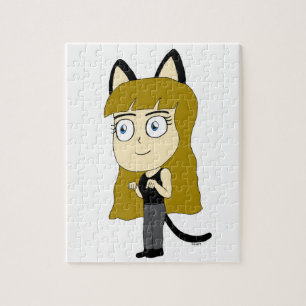 Puzzle chibi catgirl