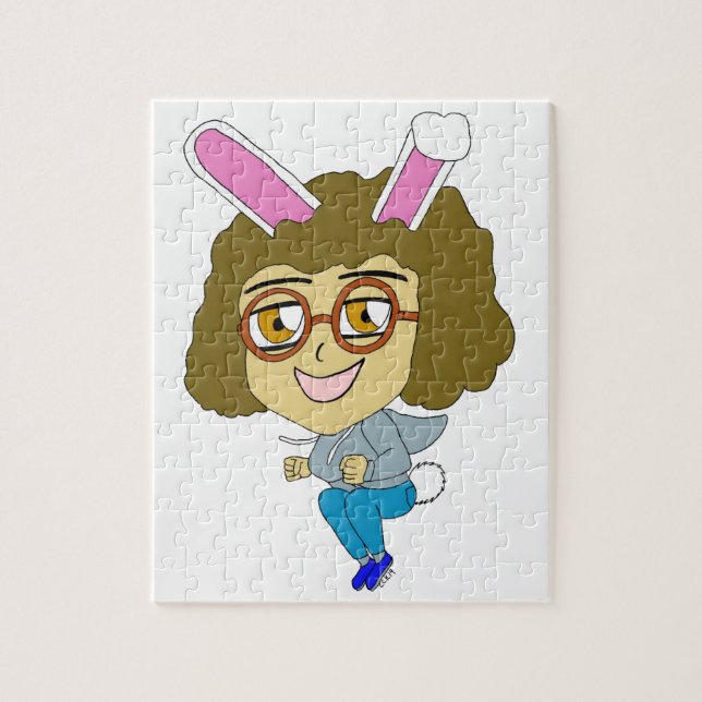 Puzzle chibi conejita (Vertical)