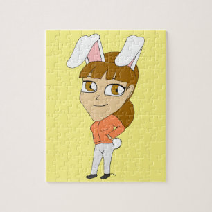 Puzzle chibi conejita