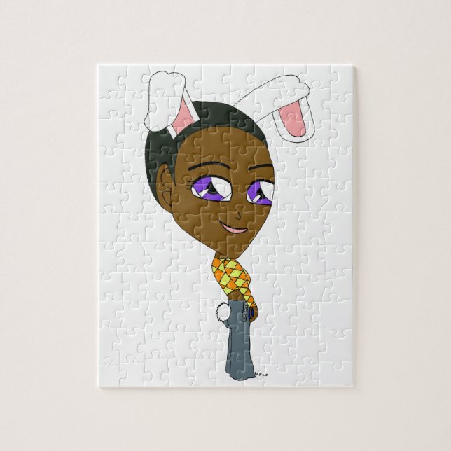 Puzzle chibi conejita  (Vertical)