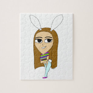 Puzzle chibi conejita