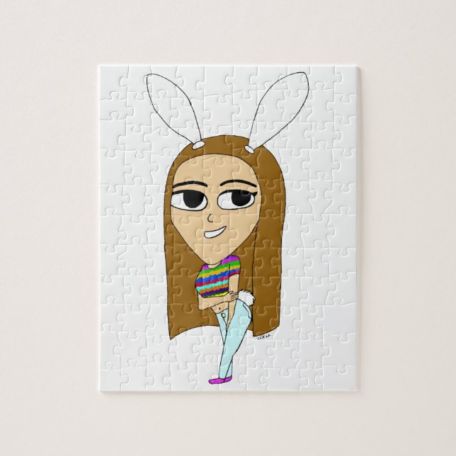 Puzzle chibi conejita (Vertical)