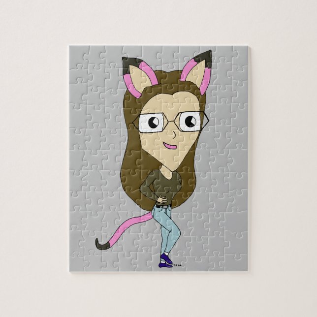 Puzzle chibi gatita (Vertical)