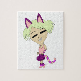 Puzzle chibi gatita 