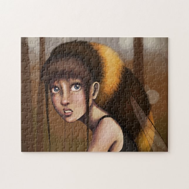 Puzzle Chica Abejorro (Horizontal)