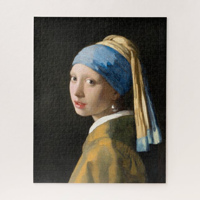 Puzzle Chica con Pearl Earring de Johannes Vermeer (Vertical)
