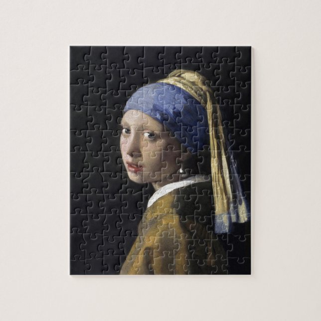 Puzzle Chica con Pearl Earring de Johannes Vermeer (Vertical)
