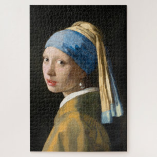 Puzzle Chica con Pearl Earring de Johannes Vermeer