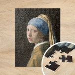 Puzzle Chica con Pearl Earring | Johannes Vermeer<br><div class="desc">Chica con Pearl Earring (c. 1665) | Obra de arte original del pintor holandés de época barroca Johannes Vermeer (1632-1675). Vermeer es conocido por pintar escenas de la vida de clase media. La mayoría de sus obras se encuentran en las mismas habitaciones interiores de su propia casa. No fue un...</div>