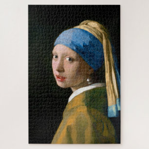 Puzzle Chica con Pearl Earring, Johannes Vermeer