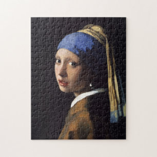 Puzzle Chica con perla, Johannes Vermeer