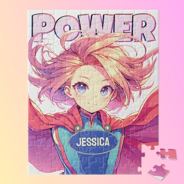 Puzzle Chica Cute Anime (Subido por el creador)