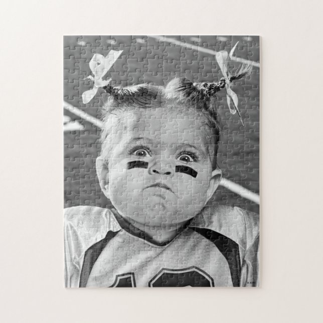 Puzzle Chica de fútbol (Vertical)