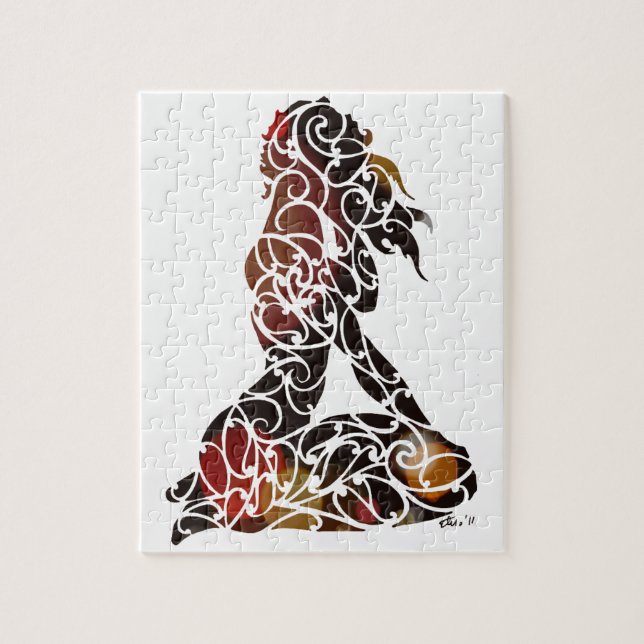 Puzzle Chica de Koru (Vertical)
