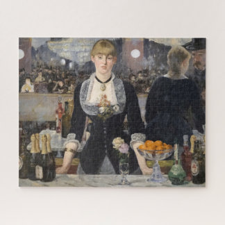 Puzzle Chica de la camarera victoriana en Folies Bergere,