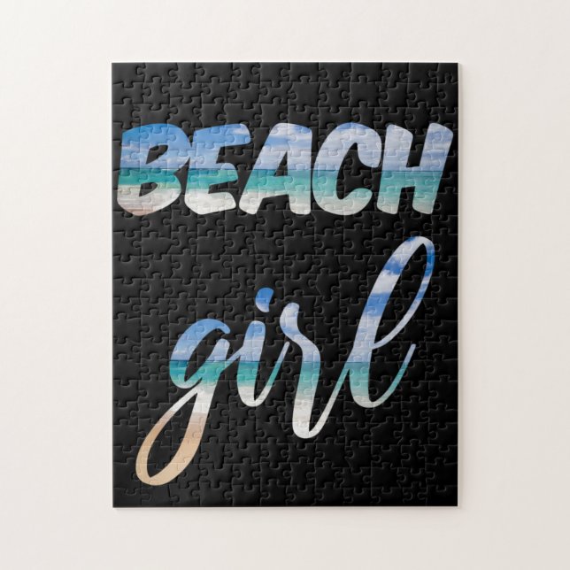 Puzzle Chica de la Playa (Vertical)