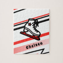 Chica de patinaje artístico de moda Skates persona