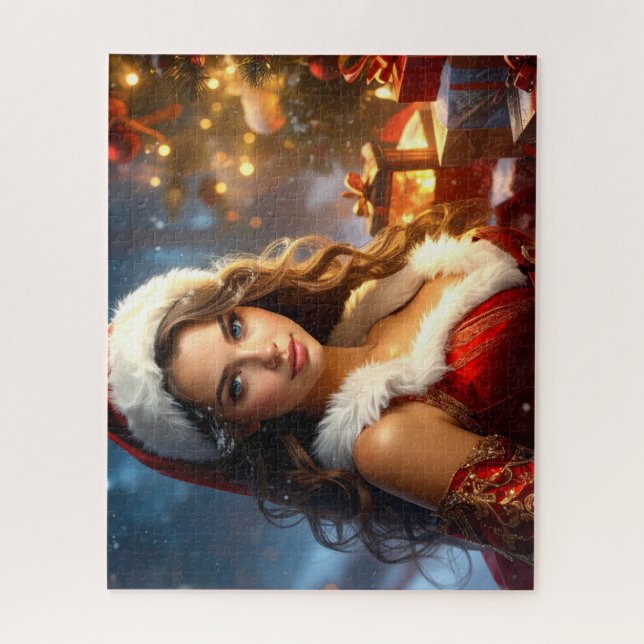 Puzzle Chica de Santa Sede en Revery Navidades (Vertical)