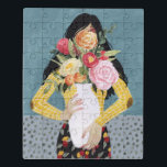 Puzzle Chica de vara de flores<br><div class="desc">Chica de la Vasa de las Flores II por Grace Popp. | 141028GG</div>