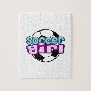 Puzzle Chica del fútbol