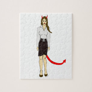 Puzzle chica diablo    