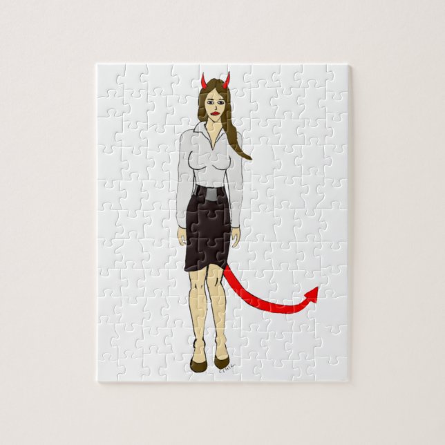 Puzzle chica diablo     (Vertical)
