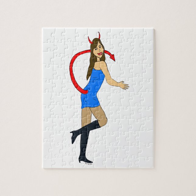Puzzle chica diablo     (Vertical)
