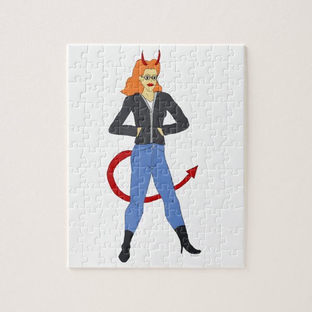 Puzzle chica diablo   (Vertical)