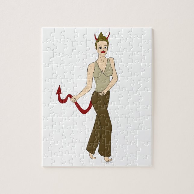 Puzzle chica diablo    (Vertical)