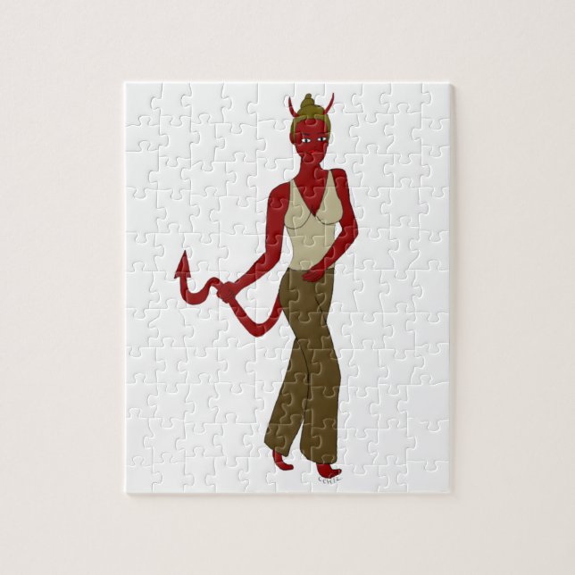 Puzzle chica diablo     (Vertical)