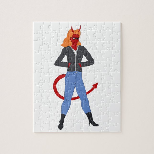 Puzzle chica diablo   (Vertical)