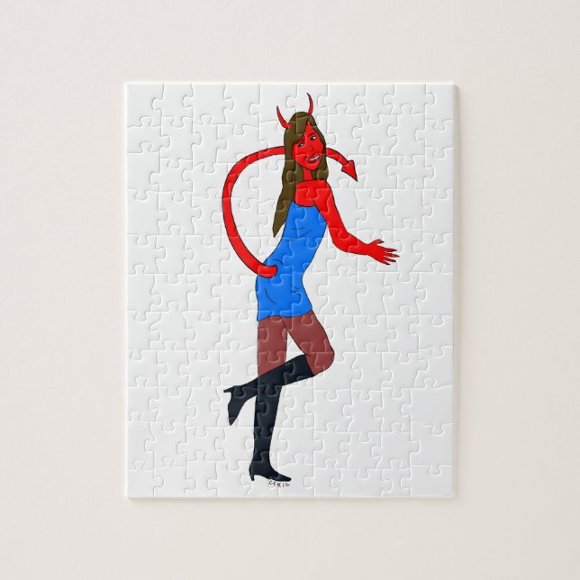 Puzzle chica diablo     (Vertical)