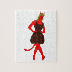 Puzzle chica diablo