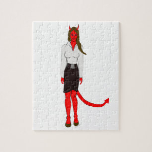 Puzzle chica diablo