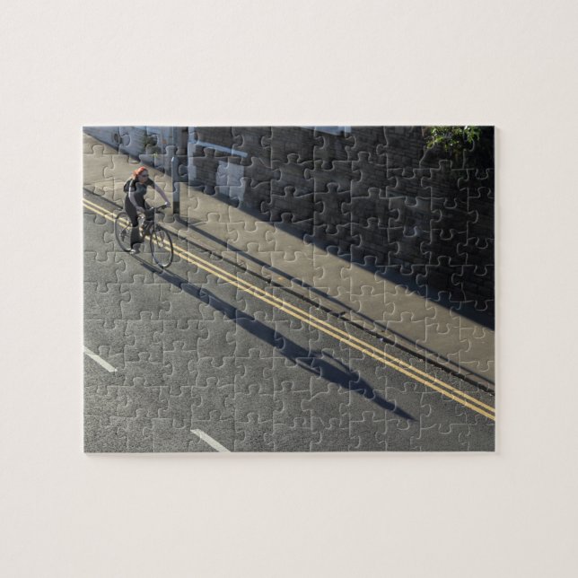 Puzzle Chica en bicicleta (Horizontal)