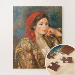 Puzzle Chica en una Chaqueta Española, Renoir