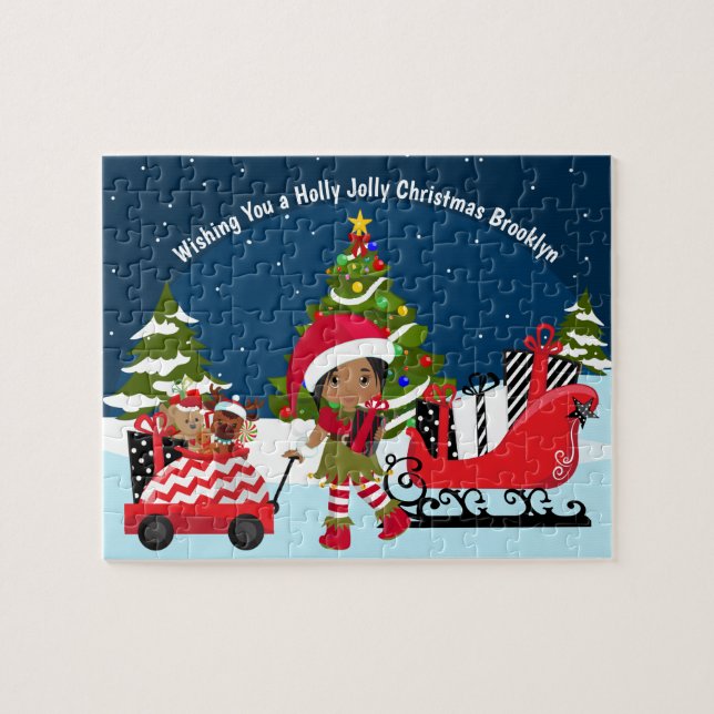 Puzzle Chica multicultural Elf (Horizontal)