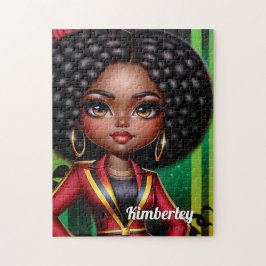 Puzzle Chica negro afroamericano
