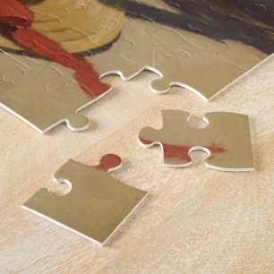 Puzzle Chica On the Beach Retro arte de los años 50