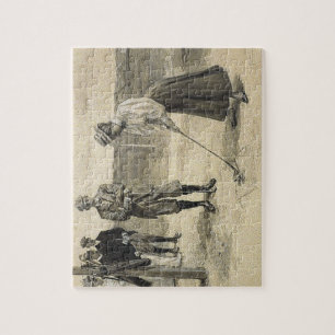 Puzzle Chica SUPERIOR del golf