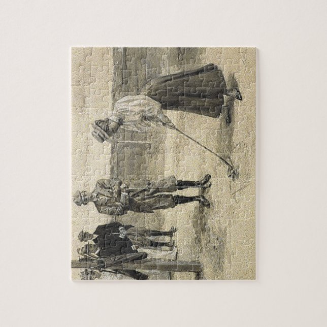 Puzzle Chica SUPERIOR del golf (Vertical)